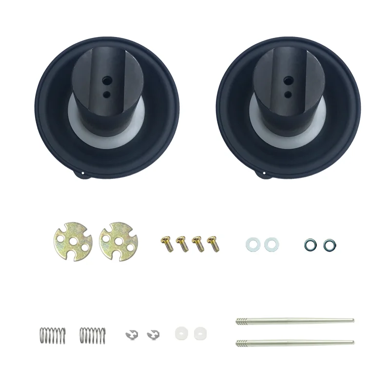 INTRUDER 400 VS400 VK51A FRONT & REAR Carburetor repair kit aircut valve plunger diaphragm carb rebuild parts
