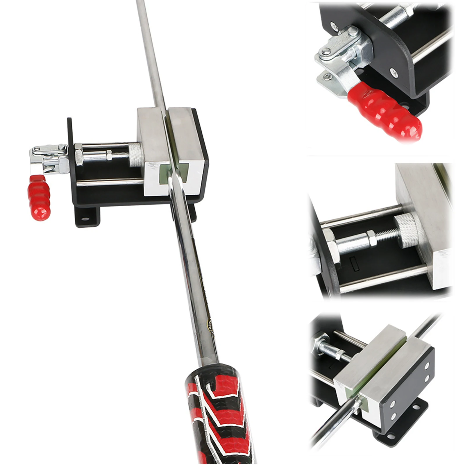 نادي الغولف Regrip ملزمة قبضة الغولف أداة إزالة الصواميل جولف رمح المشبك نادي الغولف ملزمة المشبك لورشة عمل المنزل #1