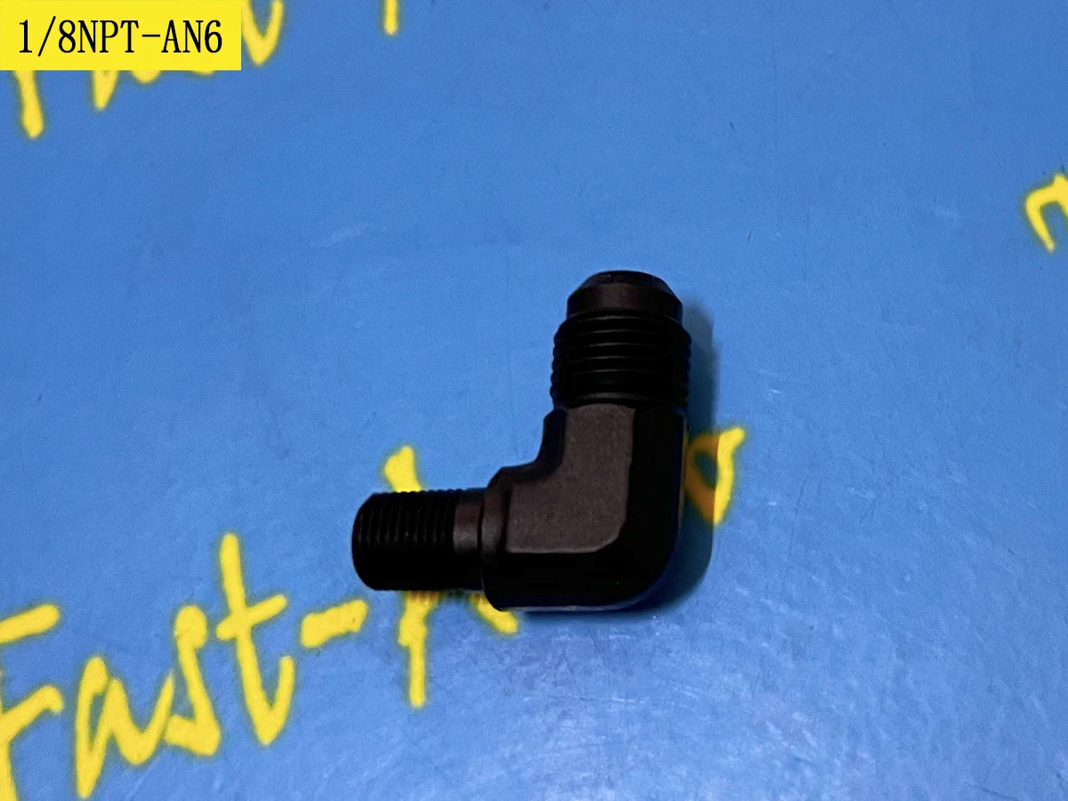 

Кованый адаптер-переходник 1/8'' NPT на AN6 (90 градусов)