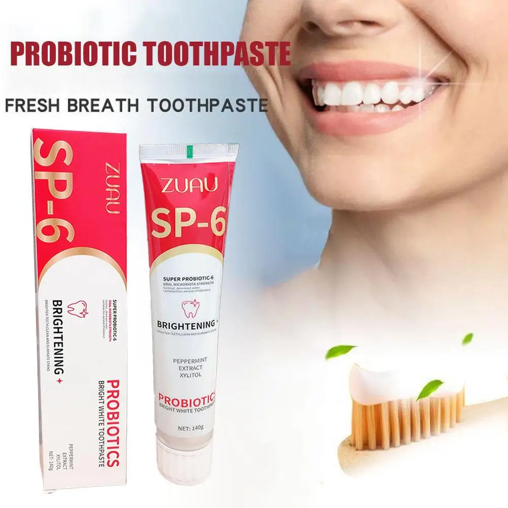 Probiotic Toothpaste Teeth Whitening Enzyme Remove Plaque Stains Oral Hygiene Cleaning Dental Tools Fresh Breath Beauty Health