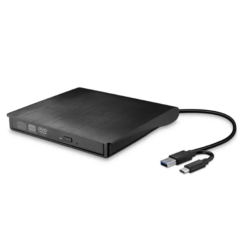 USB 3.0 Slim External DVD RW CD Writer Drive Burner Reader Player Optical Drives For Laptop PC Dvd Burner Dvd Portatil