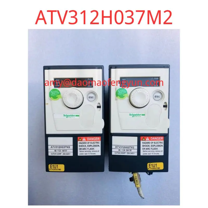 

Used ATV312H037M2 Inverter 0.37KW 220V tested ok 0.4kw/220v