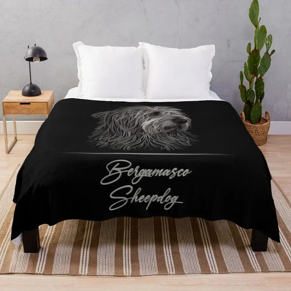 

Bergamasco Sheepdog Throw Blanket Thermals For Travel Luxury Brand Soft Beds Decoratives Blankets