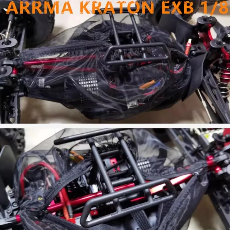 

ARRMA KRATON EXB Rc 1:8 Rc Monster Truck Skid Plate Dust Cover–Anti-Gravel Mud Water Splash Rc Car Protection Modification Parts