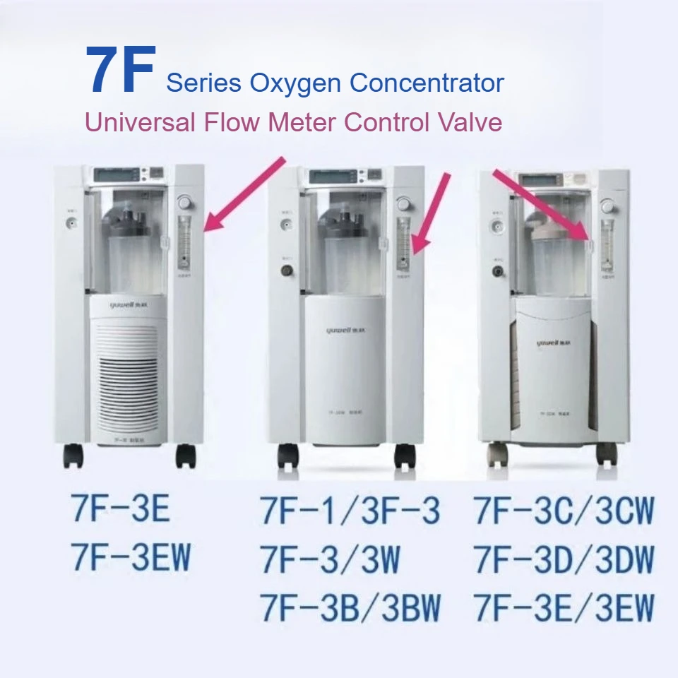 

Yuwell 7F/8F/9F Oxygen Concentrator Flow Meter Precise Control Universal Replacement Accurate Durable Reliable Premium Quality