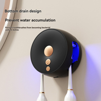 Intelligent toothbrush sterilizer with a 99.9% sterilization rate, anti mold and fast charging, suitable for home use and travel