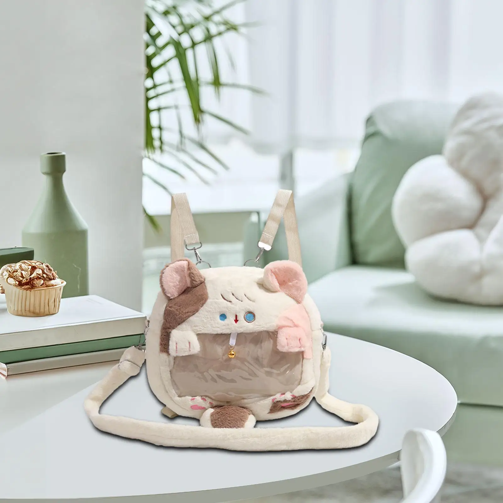 Ita Bag Borsa a tracolla multiuso portatile con tracolla rimovibile carina per lo shopping Anime Figure Display Festa di compleanno Ragazze