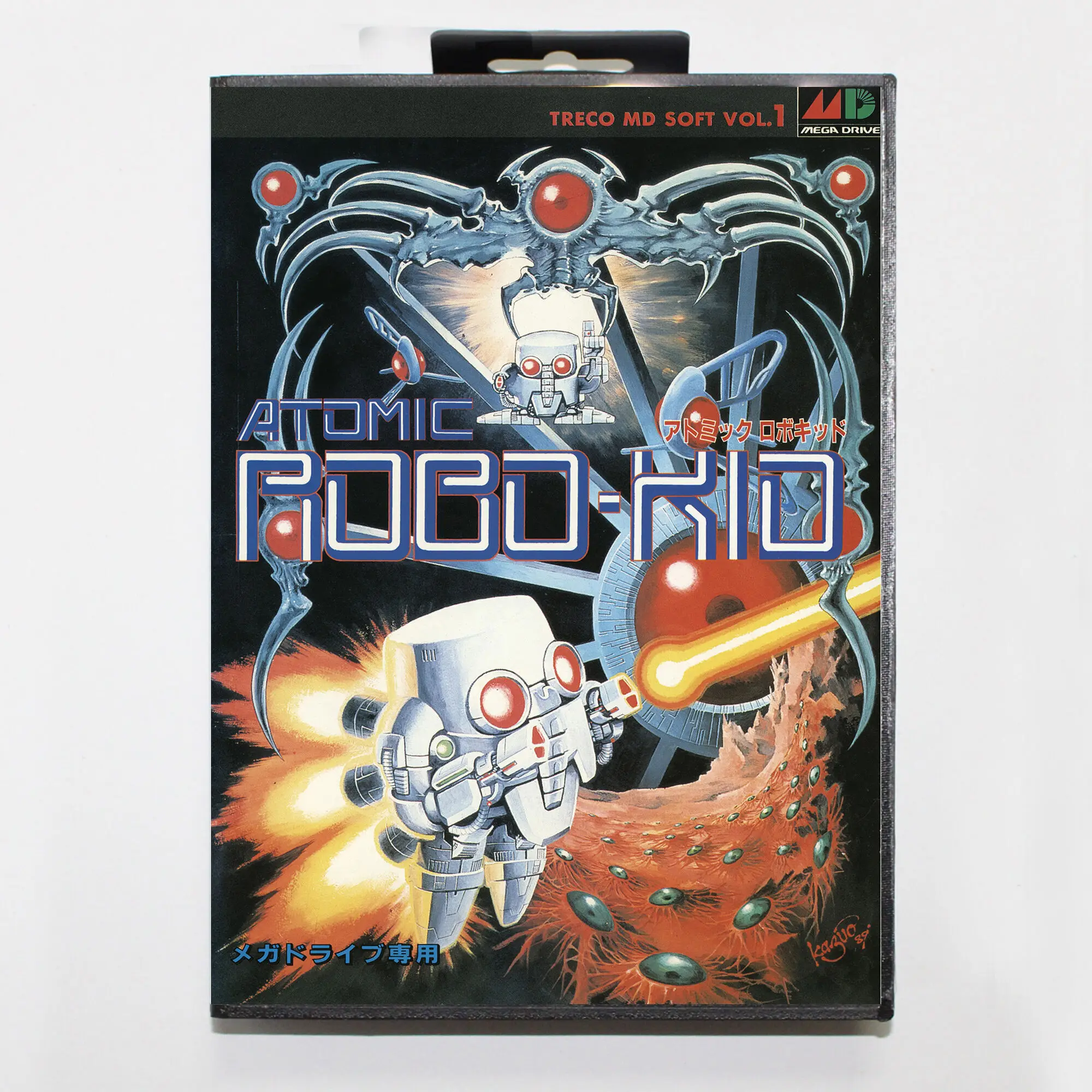 Atomic RoboKid Game Card With Retail Box 16bit MD Cart For Sega Mega Drive/Genesis System