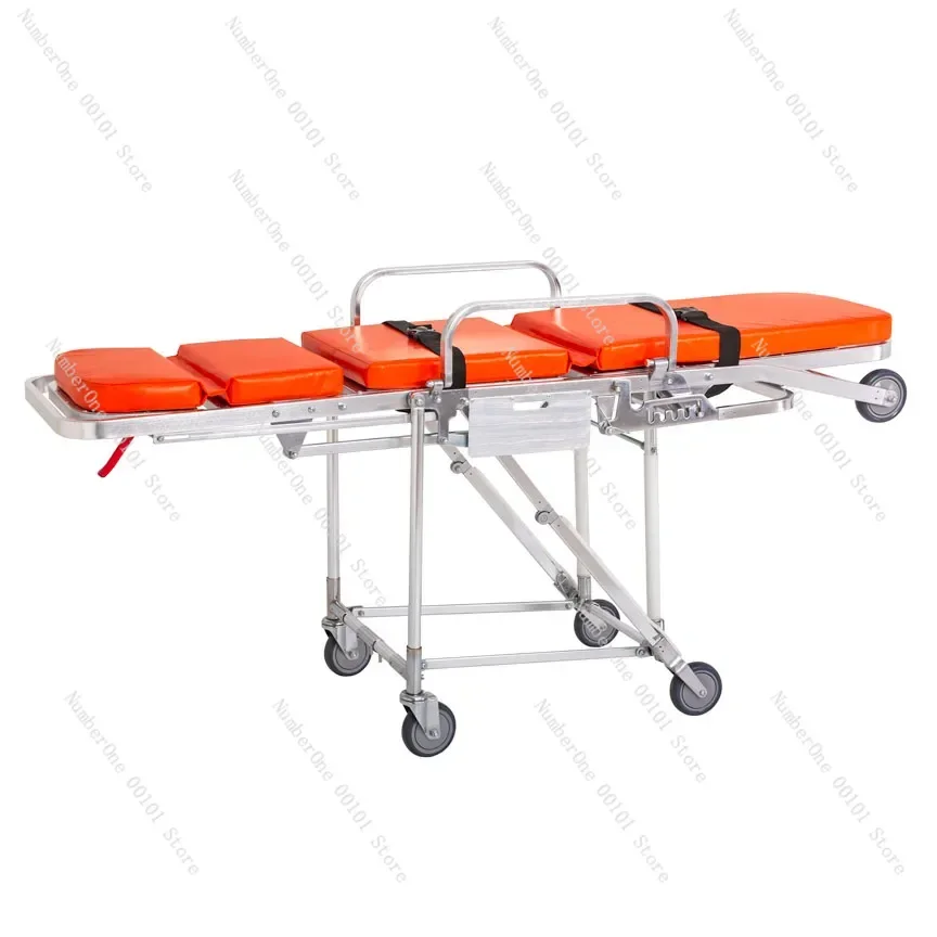 Medical Equipment Automatic Loading Folding Portable Injured Patient Ambulance Stretcher Trolley for Sale