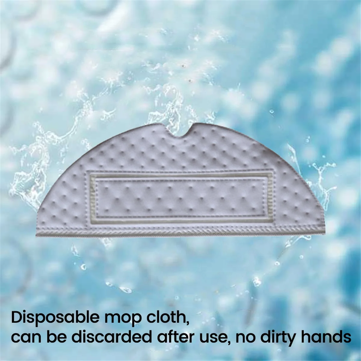 O novo 10 pçs kit de pano mop descartável para t7s t7 plus s7 t8 s10 robô aspirador acessórios peças reposição