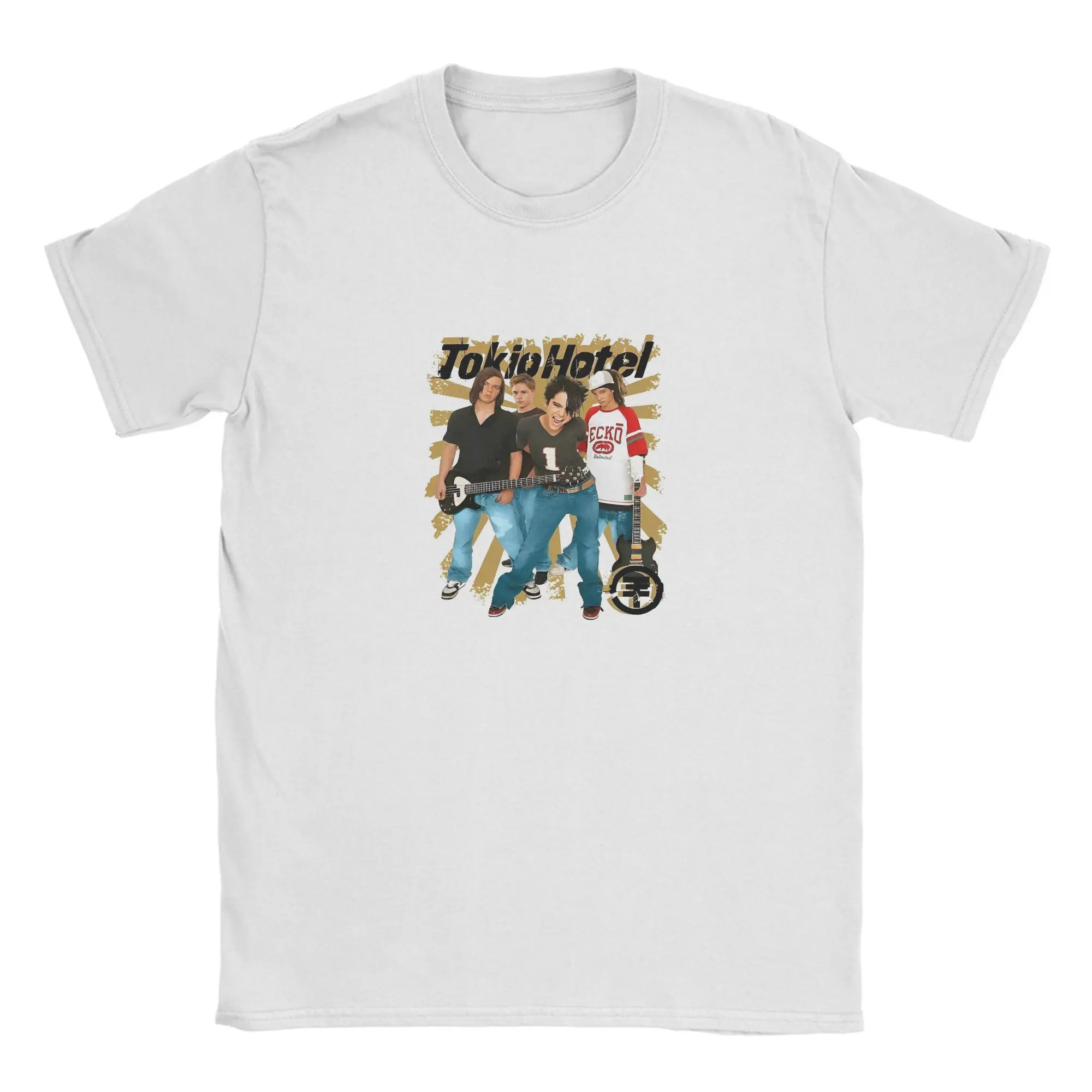 

Tokio Hotel Band Cotton T Shirt For Male Summer Vintage T-Shirts O Neck Fashion Tee Shirt Oversized Hot Sale Tops
