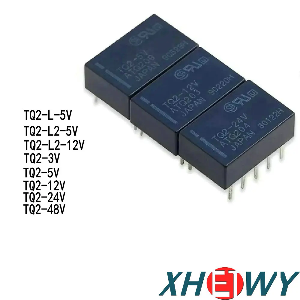 

TQ2 L2 5V 12V dual coil magnetic holding relay 1A 10-pin ATQ219 TQ2-L-5V TQ2-L2-5V TQ2-L2-12V TQ2-3V TQ2-5V TQ2-12V TQ2-24V