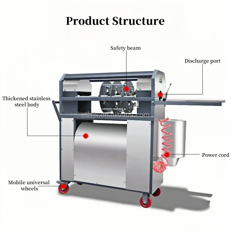 Commerical Automatic Electric Sugar Cane Peeler and Cutter Machine Sugarcane Peeling Cutting in One Machine