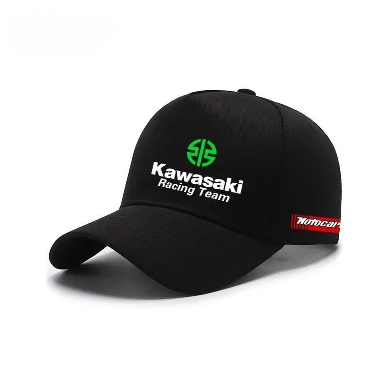 Kawasaki-gorras de béisbol con bordado de letras, sombreros casuales ajustables para exteriores, protector solar, primavera y otoño