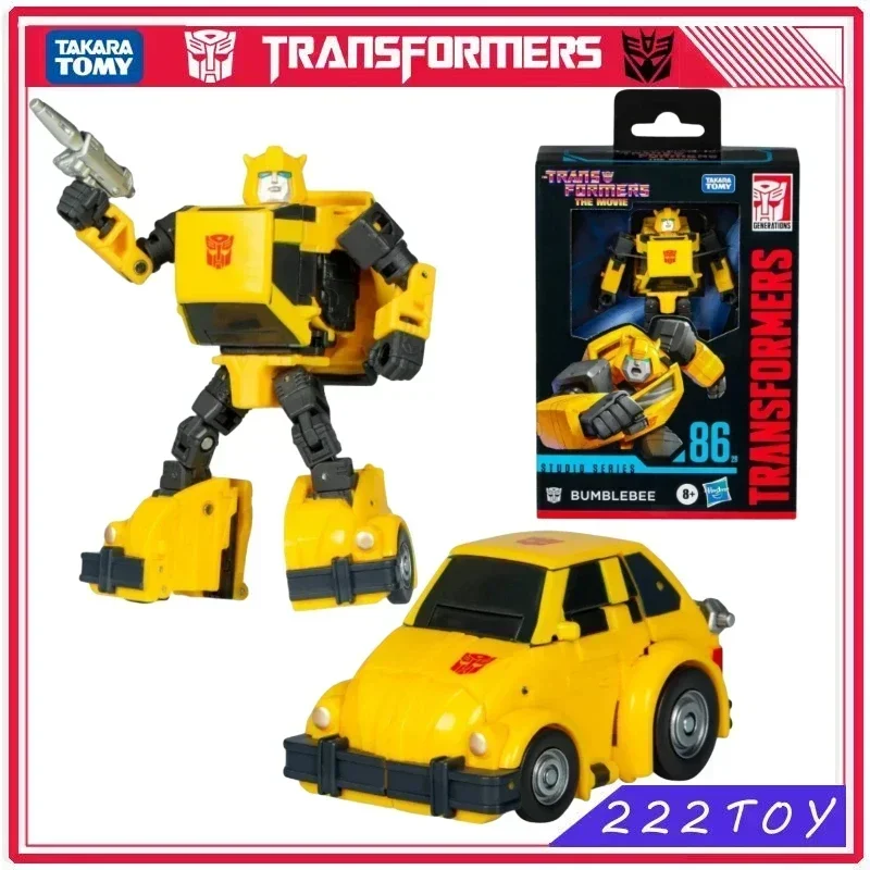 New Takara Tomy Transformers Toy The Movie1986 SS86-29 Deluxe Class Bumblebee Action Figure Robot Toys Gift Classic Anime Figure