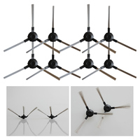 8PCS Side Brushes For Blaupunkt For Bluebot For XEASY BPK VCBB1XE/For XPOWER/BPK-VCBB1XPW+ Robotic Vacuum Cleaner Parts Access
