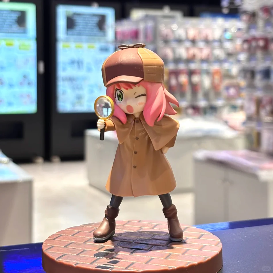 13CM Anime Anya Forger Figur Gekijouban Spy × Familie Code Weiß Kawayi Nette Modell Spielzeug Geschenk Sammlung Set Spielzeug action Figur