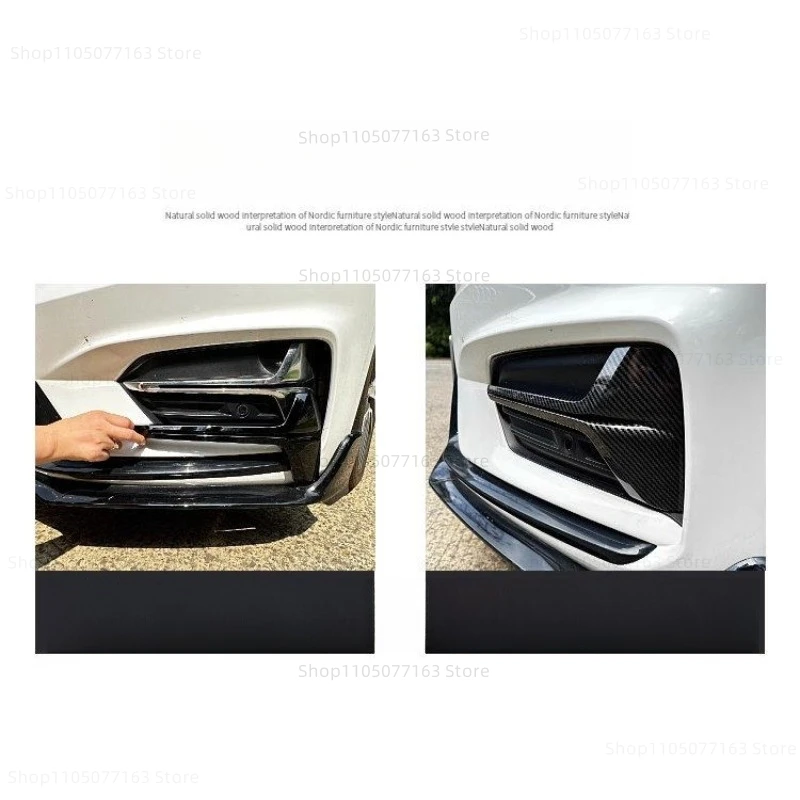 For Geely Preface 2023 2024 2025 Black Warrior Front Face Modification Accessories