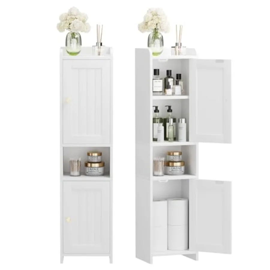 

atroom Cainet wit 2 Do 7.3 x 9.8 x 40.4 Inces Small Freestanding Stora Cainet wit Adjustale Self Floor Cainet for Small Spaces