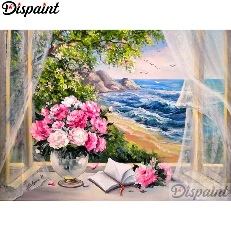 Dispaint Full Square/Round Drill 5D DIY Diamond Painting 