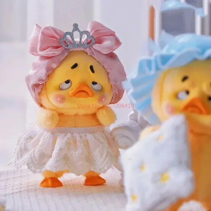 Upsetduck 2 Act Cute Duck Series, плюшевая кукла, слепая коробка, игрушки, кавайная фигурка, загадочный сюрприз, подарки, декор для стола, аниме