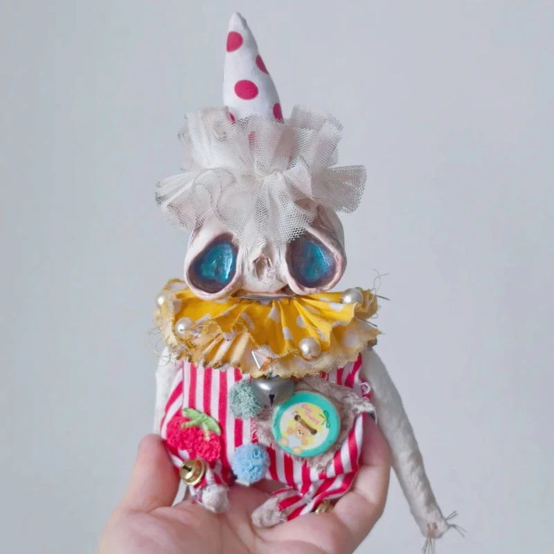 

OOAK Скелет BJD Кукла ручной работы Независимый этический дизайнер Винтажная фигурка-игрушка ограниченная по коллекции Индивидуальная девушка