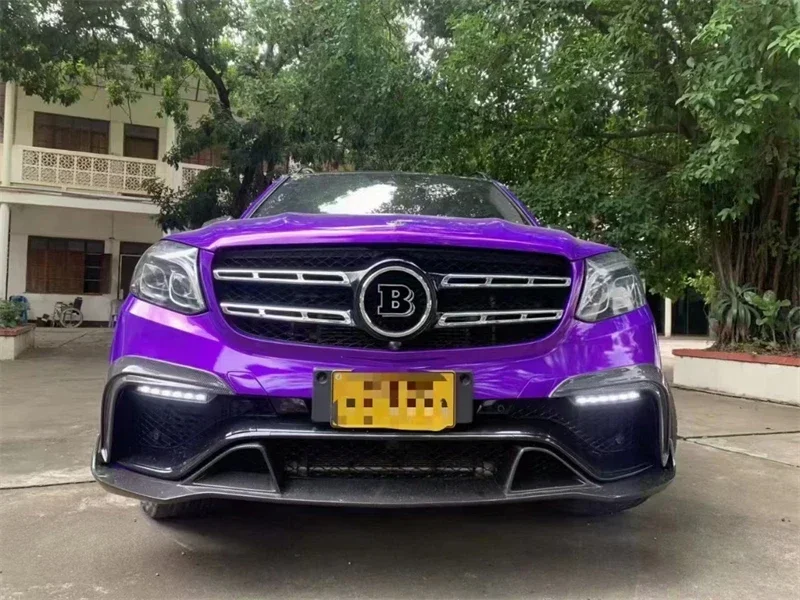 2020-2022 GLS Aerokit For Benz X167 GLS63 B Style Carbon Fiber Tuning Body Kit For Mercedes Benz GLS450 GLS63