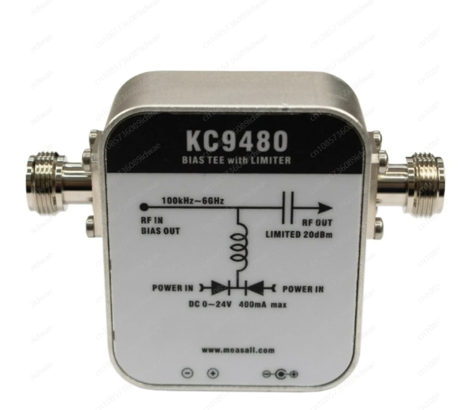 DC bias bias feeder power supply KC9480 limited amplitude isolated 1MHz-6GHz antenna amplifier matching