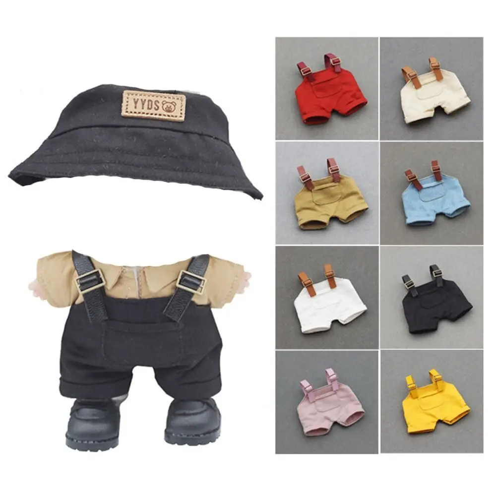 

Sweet For 17CM Labubu For Labubu Strap Pants DIY Handmade Doll Pants Replace Doll Wear 10cm Cotton Doll