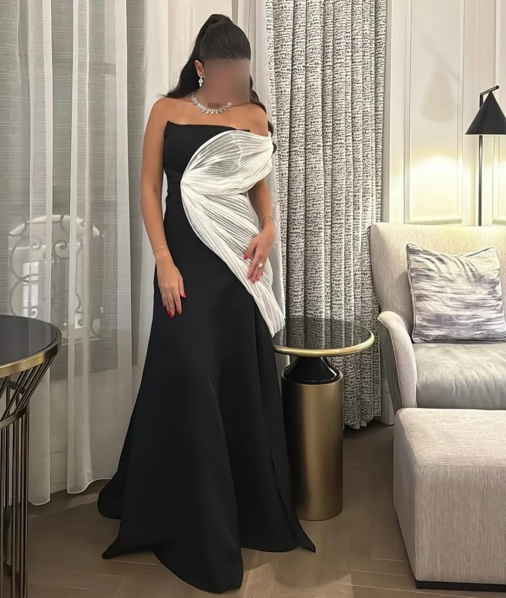 

Индивидуальное длинное платье из джерси со складками на одно плечо, темпераментное черное длинное платье на заказ, женское вечернее платье, сексуальное