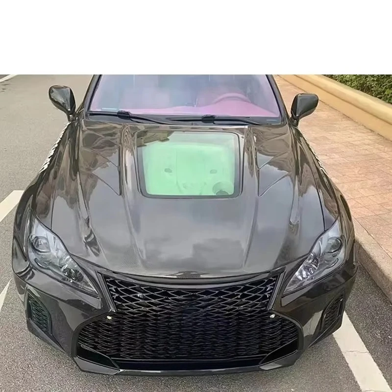 Kap Mesin Serat Karbon untuk IS250 Bonnet Depan