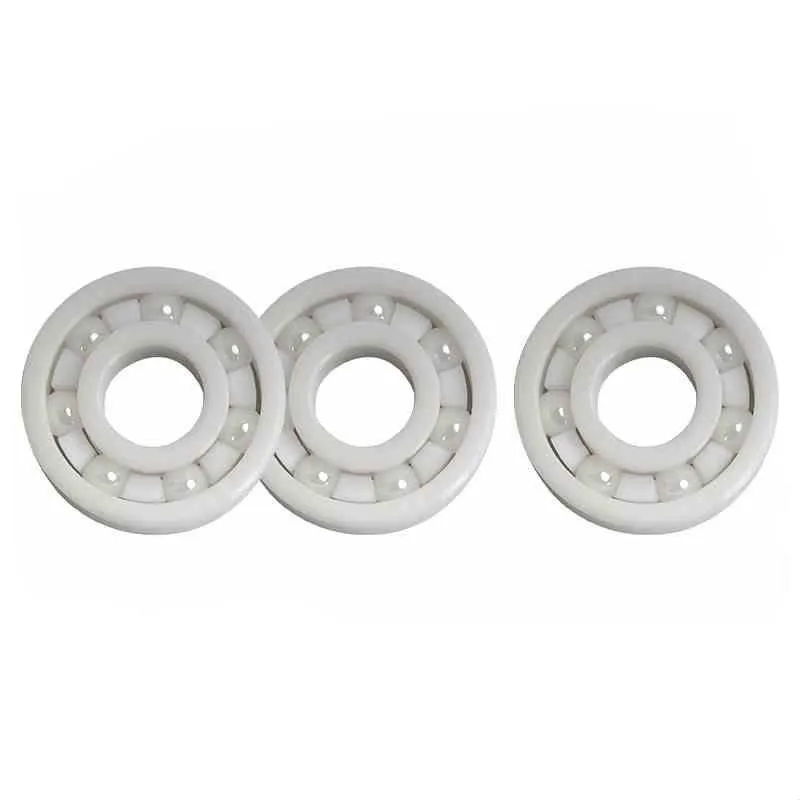1pcs 608 6200 6201 6202 6203 6204 6205 6206 6207 Full ZrO2 Ceramic Zirconia Bearing Good Quality Double Sided Sealed