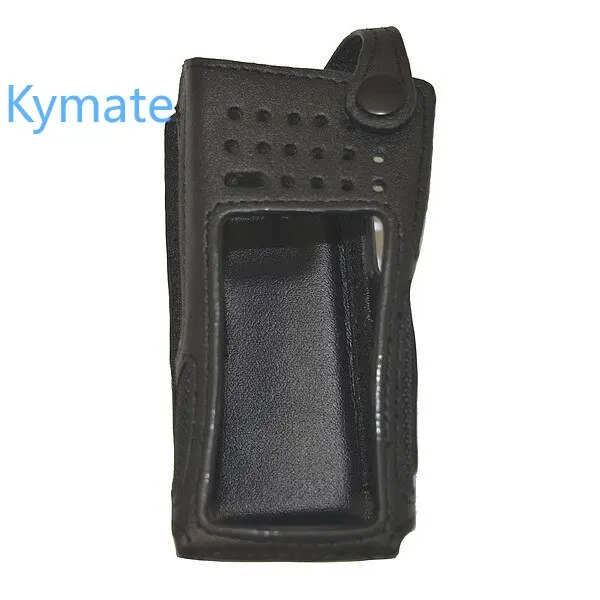 Cowhide Leather Protective Sleeve Bag Hard Holster Case for Motorola PMLN5844A XPR 7550 APX1000 2000 Walkie Talkie Two Way Radio