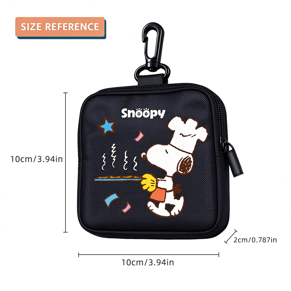Portable Dog Treat Bag Outdoor Training Dog Food Pocket Dog Reward Bags Pet Supplies Snoopy
