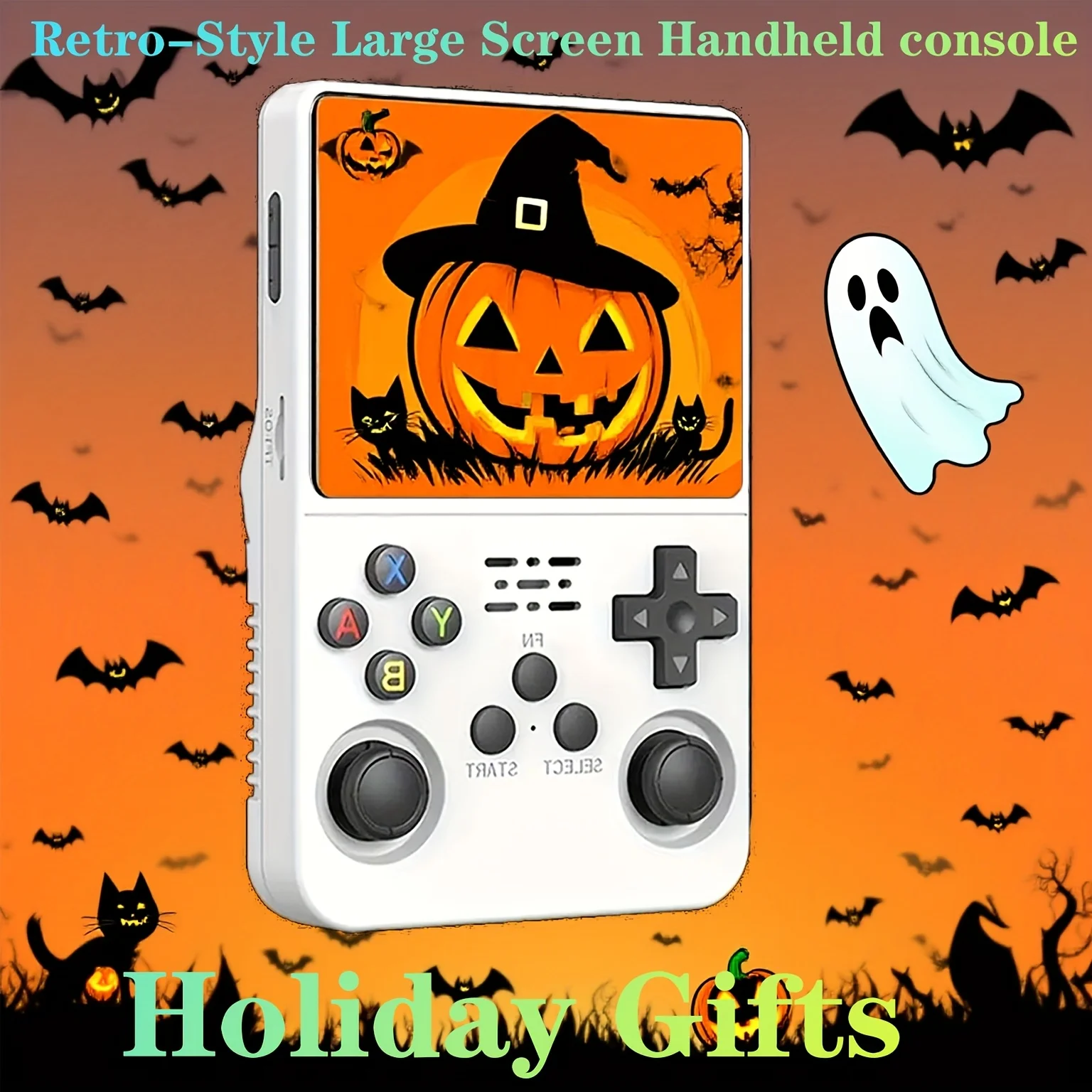 

R36s Handheld Retro Game Console, 1 Count Rechargeable Portable Pocket Game Console with 3.5-inch IPS Screen, Linux System Game