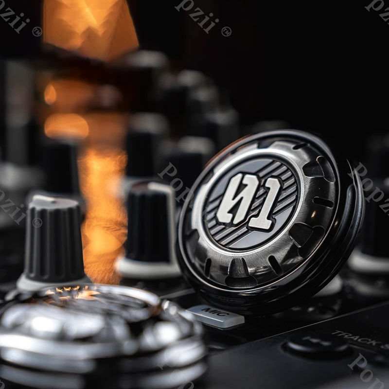 01EDC – pièce de monnaie à cliquet mécanique, Fidget Spinner, gyroscope du bout des doigts, jouet à pression, Gadgets anti-Stress au bureau, jouets d'anxiété