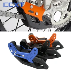 CNC Sprocket Chain Guide Guard For Husqvarna TC FC TE FE TX FX FS For KTM SX SXF XC XCF EXC EXCF XCW XCFW 125 250 300 350 450