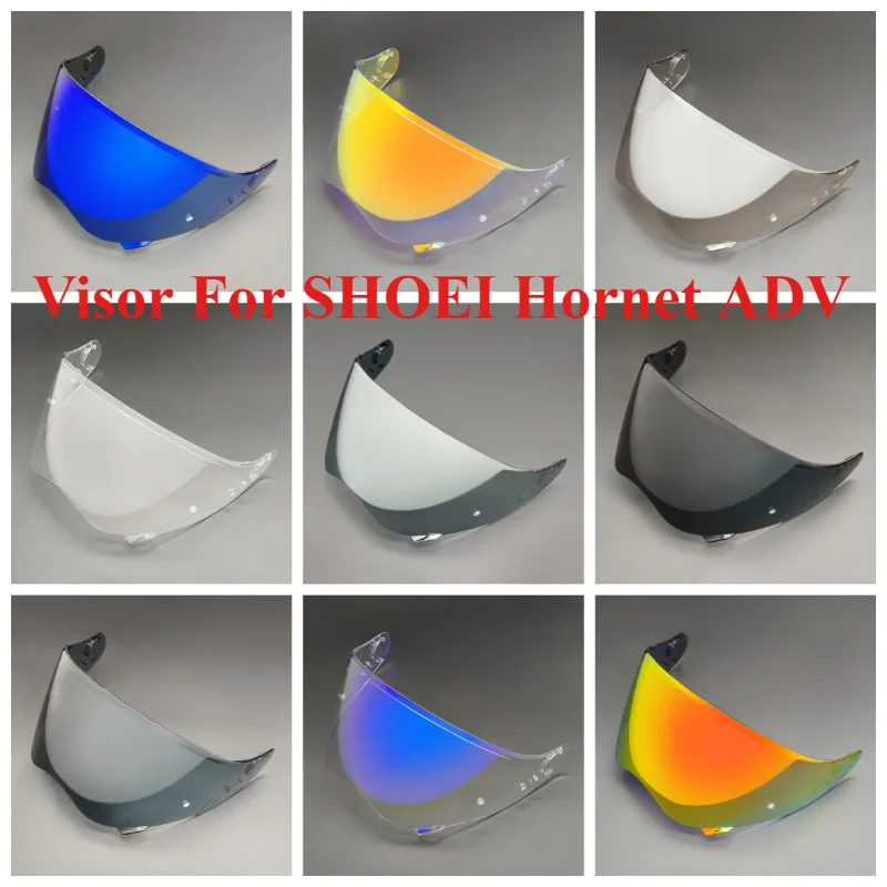 Visor For SHOEI Hornet ADV Helmet Lens Anti Fog High Impact Protection UV Cut Durable High Strength Viseira Capacete