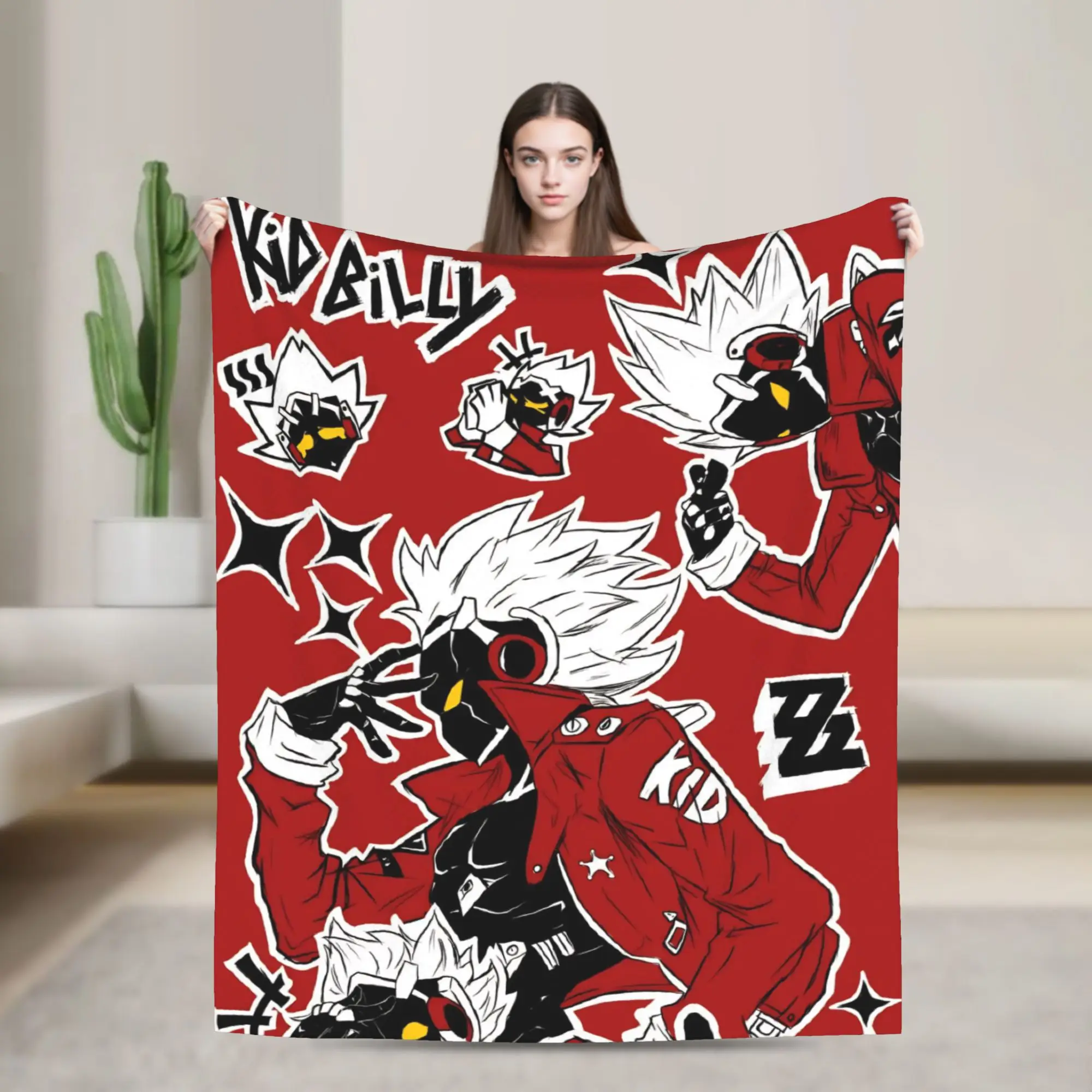 Zenless Zone Zero Blanket Multi-size Soft and Lightweight  Throw Blankets for Couch Sofa and Bed