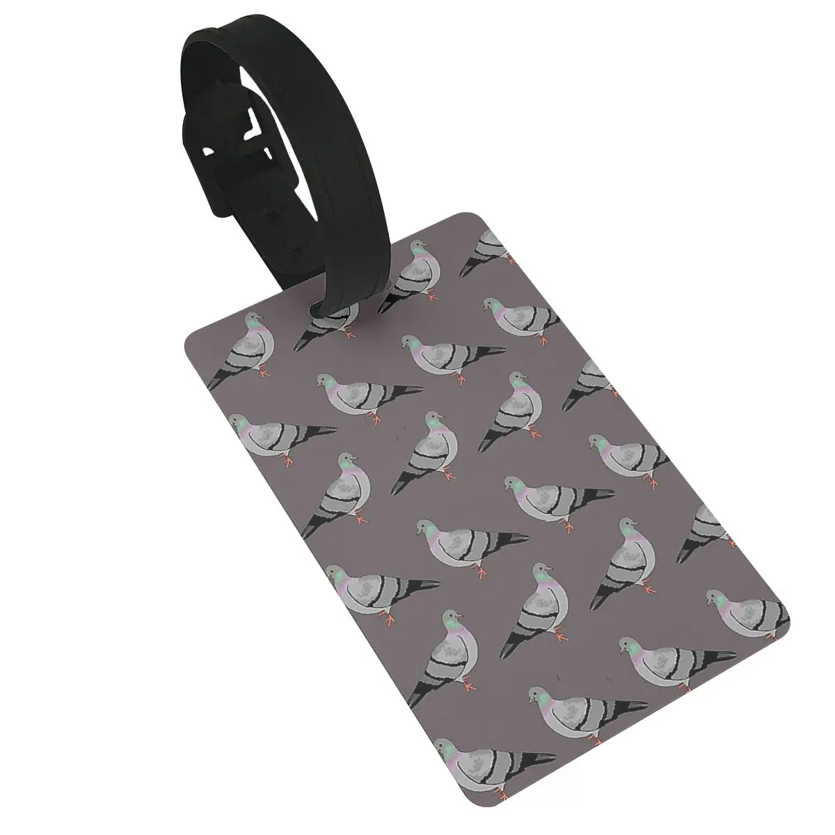 Pigeon Walk Luggage Tags Suitcase Accessories Travel PVC Fashion Baggage Boarding Tag Portable Label Holder ID Name Address