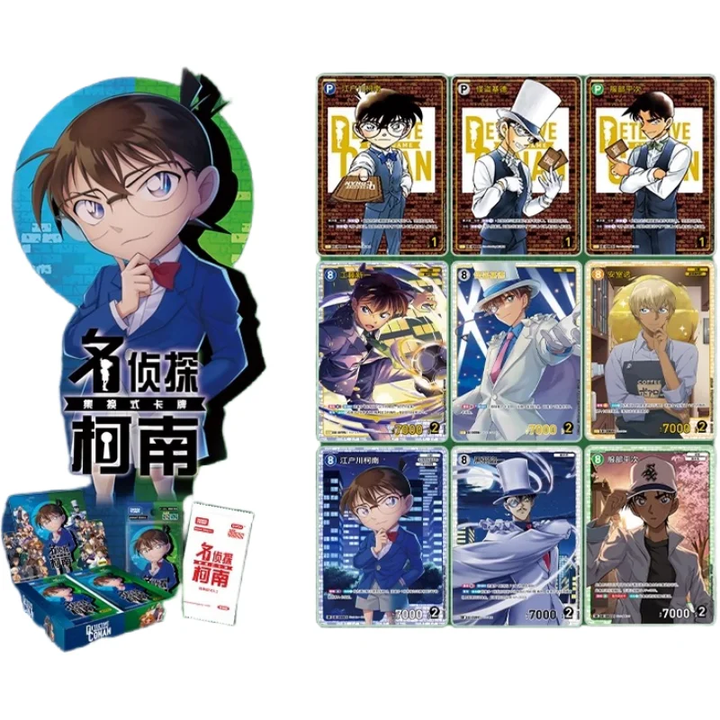 

Официальные оригинальные коллекционные карточки Kayou Detective Conan — пакет расширения карточек первой серии, официальные боевые карты, игрушки в подарок