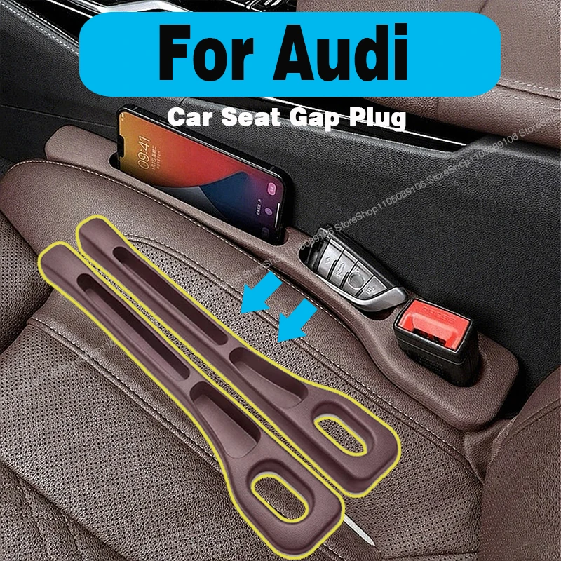 

Car Seat leak-Organizer Proof strip Gap Filler Between Seats Accessories For Audi A3 A4 A5 A6 Q2 Q3 Q5 Q7 Q8 S3 S4 S5 S6 S7