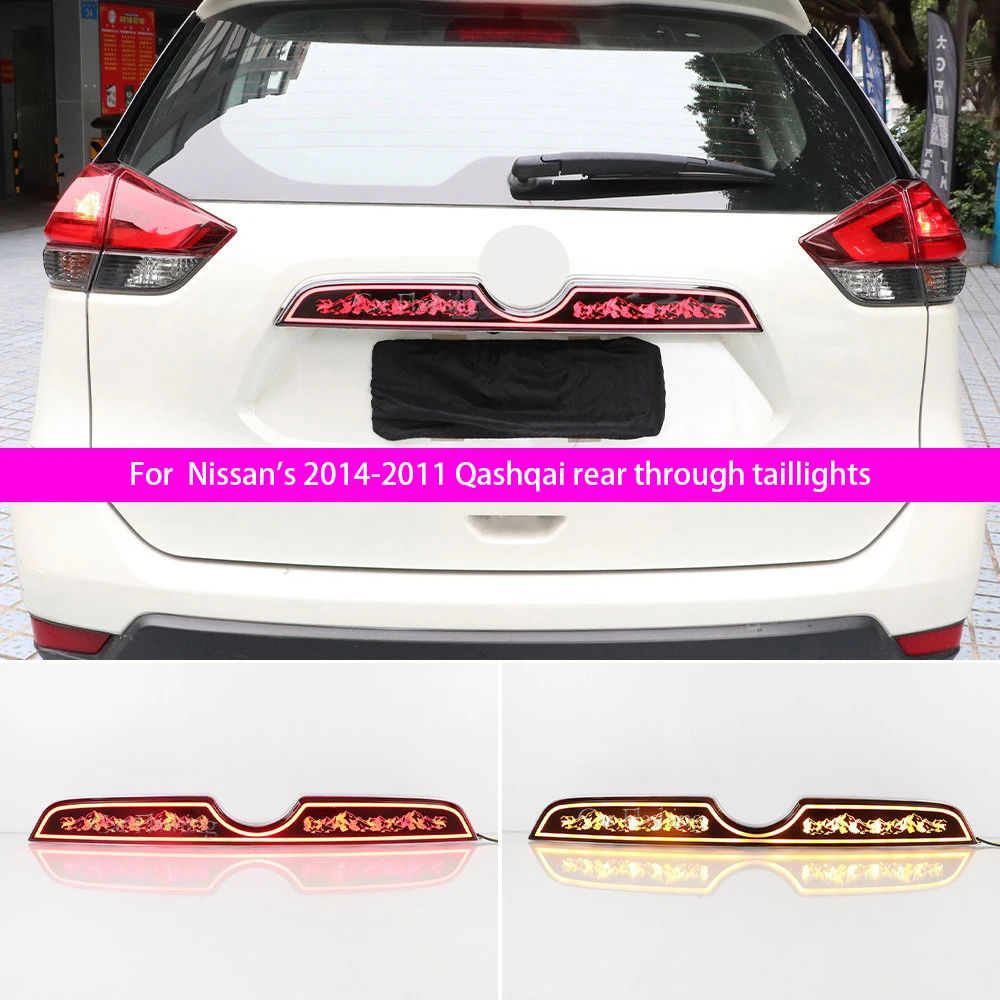 

Для Nissan 2014-2011 Qashqai задние задние фонари, стоп-сигналы, указатели поворота, стартовые гонки