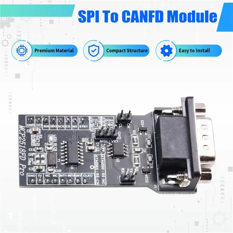24-Hour Delivery MCP2518FD SPI To CAN FD Module ATA6560 Transceiver Super MCP2515 Controller For CAM Bus Systems