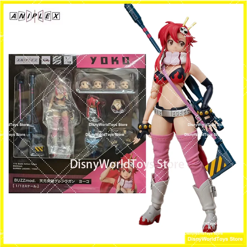100% Original Aniplex BuzzMod 1/12 GURREN LAGANN YOKO In Stock