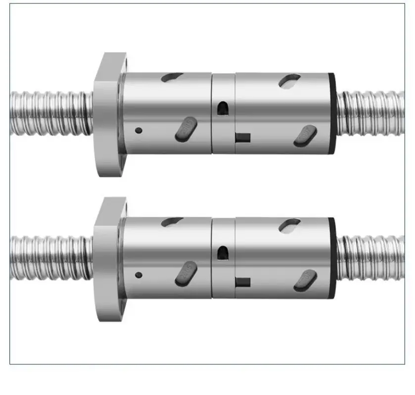 C5 Ball screw Machined 1605 BallScrew DFU1605 Customizable Roller Ballscrew Double Nut For CNC 3d printer Parts