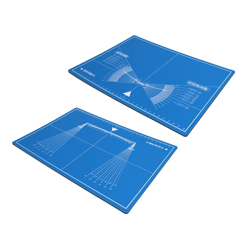 Professionelle Gläser Progressive Objektiv Test Karte Reparatur Werkzeug Messung Test Pad Passend für Glas Rahmen & Objektiv Langlebig