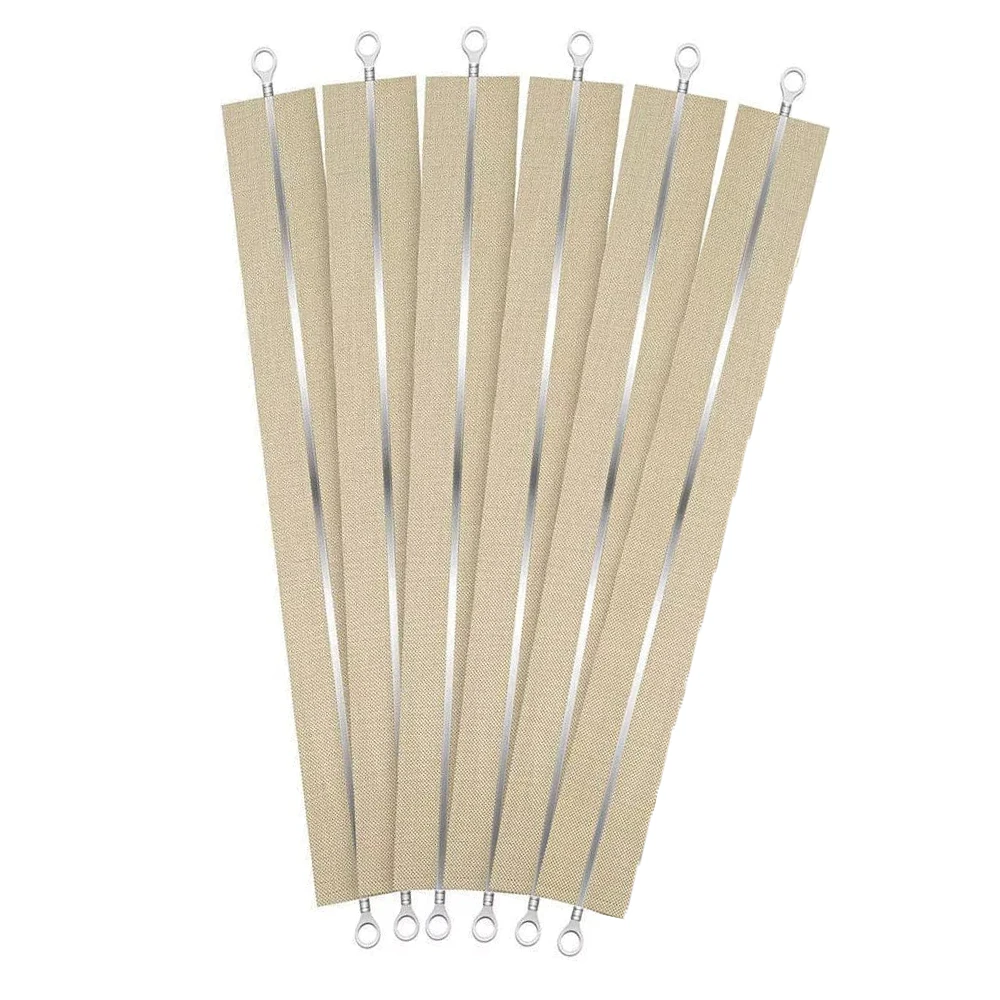 6pcs Impulse Sealer Heating Element 400mm Plastic Bag Sealing Machine Heating Wire Element Strip Sealing Machine Tool Part