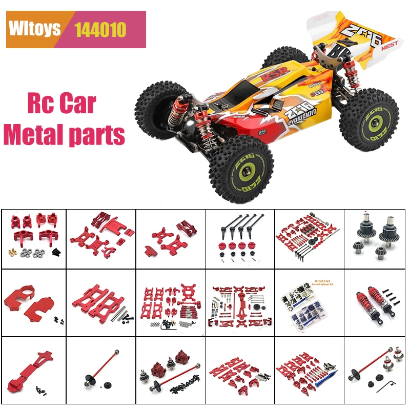 

Wltoys 144010 124019 124017-16-18 144001-02 RC Car Upgrade Front Swing Arm Rc Cars for Adults Rc Drift Car Car Accessories