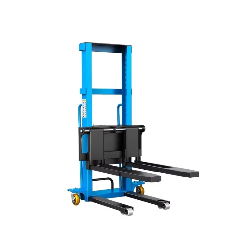 YG Manual Hydraulic Industrial Stacker 1500kg 2.5m Height Warehouse Equipment Durable Heavy Duty